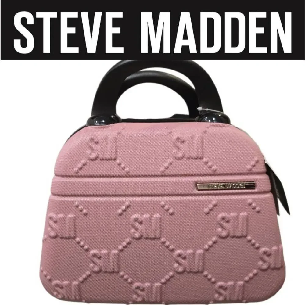 Steve‎ Madden SM Logo Hard Shell Cosmetic Case
